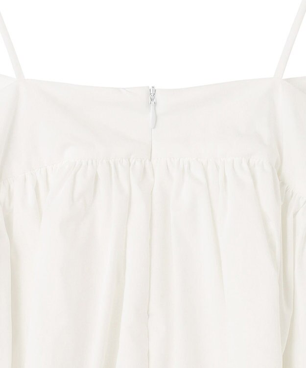 BEIGE， PROTAGONISTA / パフブラウス White