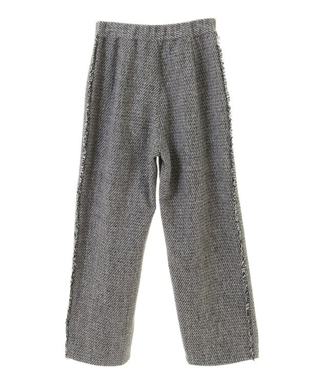 CRAFT STANDARD BOUTIQUE ツイードストレートパンツ Gray