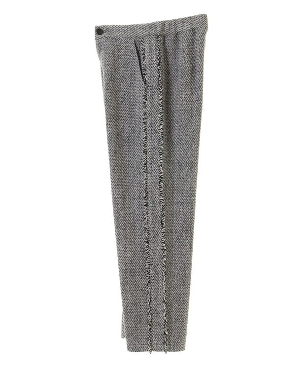 CRAFT STANDARD BOUTIQUE ツイードストレートパンツ Gray
