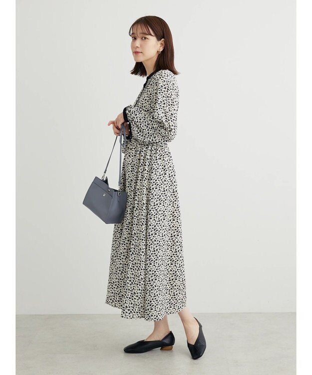 Green Parks ・ＥＬＥＮＣＡＲＥ　ＤＵＥ　コバナパイピングワンピ Off White