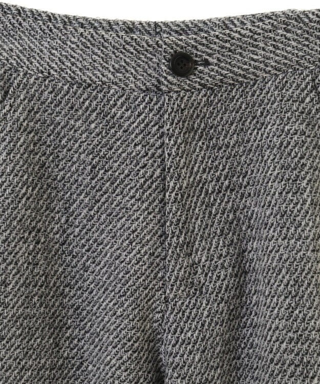 CRAFT STANDARD BOUTIQUE ツイードストレートパンツ Gray