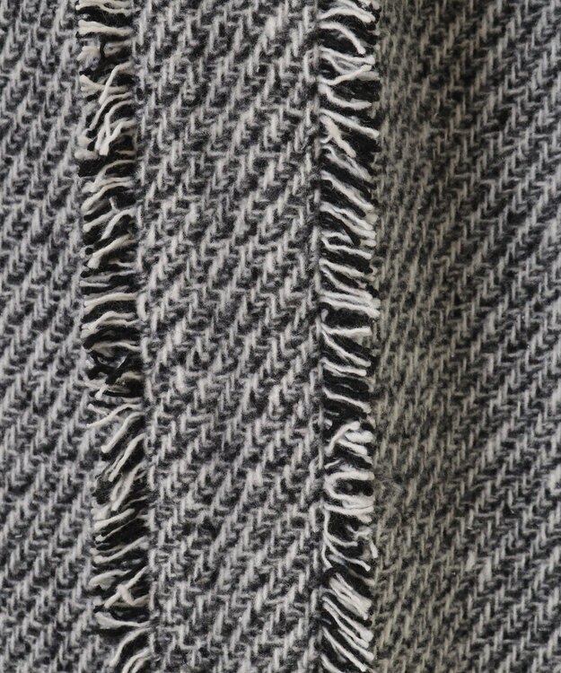 CRAFT STANDARD BOUTIQUE ツイードストレートパンツ Gray