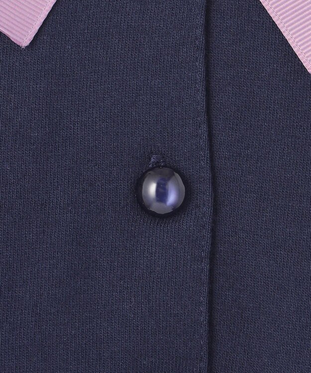 ANY KIDS セーラーカラー ワンピース ネイビー