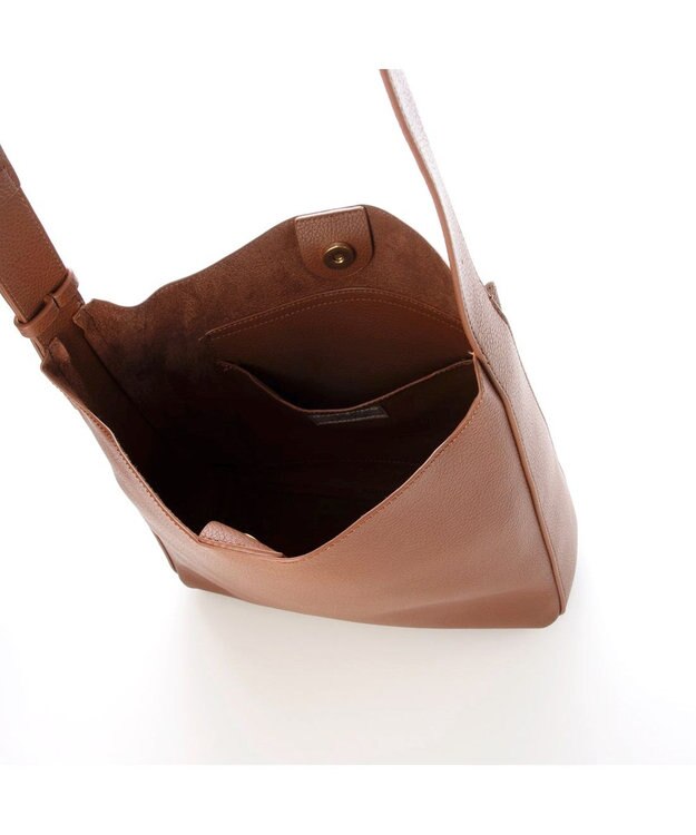 UNBILLION カシュカシュ cachecache / バックルディテールワンショルダー キャメル