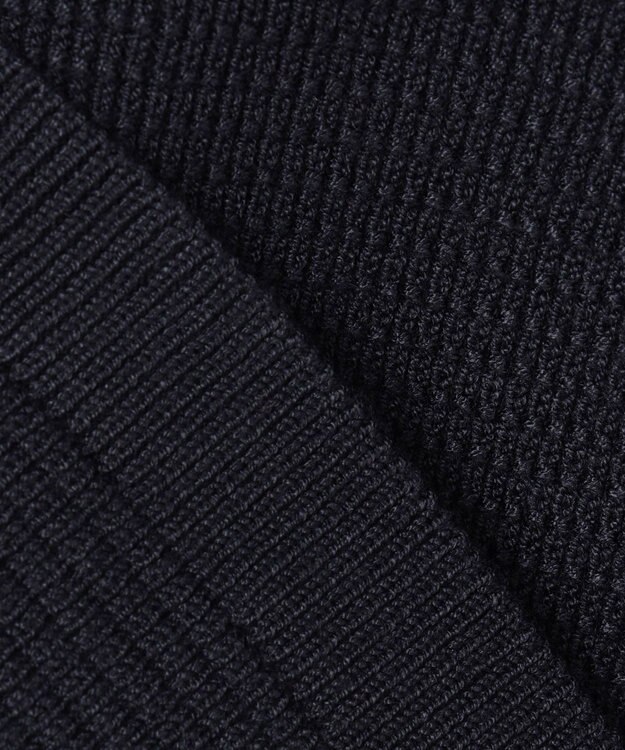 組曲 KIDS 【110-140㎝】クラシカルニット ジャケット ネイビー