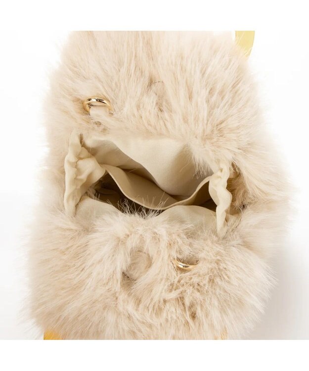 UNBILLION カシュカシュ cachecache / プラハンドルエコファー2way手提げ ベージュ