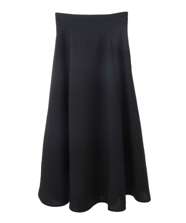 earth music&ecology バックレースアップスカート Black