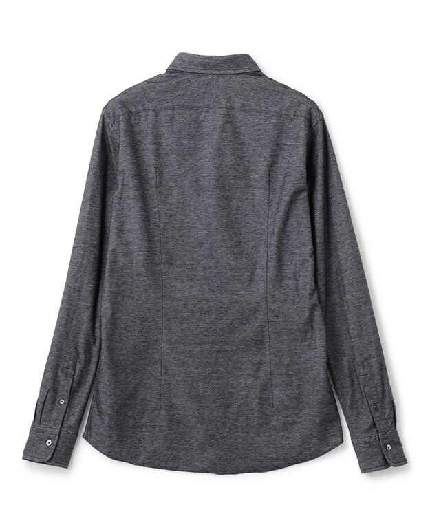 JOSEPH HOMME ツイルネルジャージー　レギュラーカラーシャツ グレー系