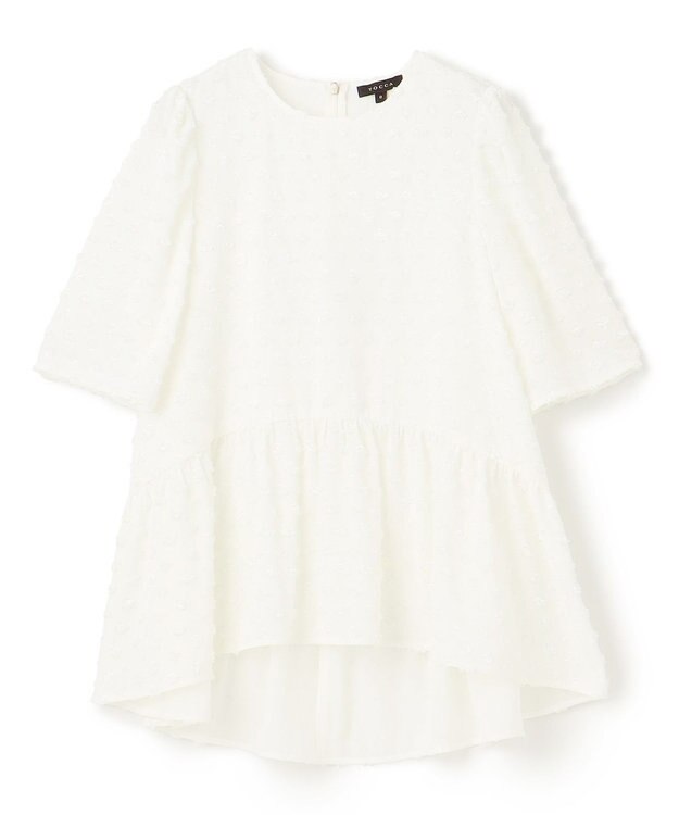 TOCCA 【泉里香さん着用】【消臭】IN A CIRCLE ブラウス ホワイト系