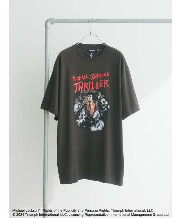 Green Parks ■ＭＩＣＨＡＥＬ　ＪＡＣＫＳＯＮ　ＴＨＲＩＬＬＥＲ　ＴＥＥ Charcoal Gray
