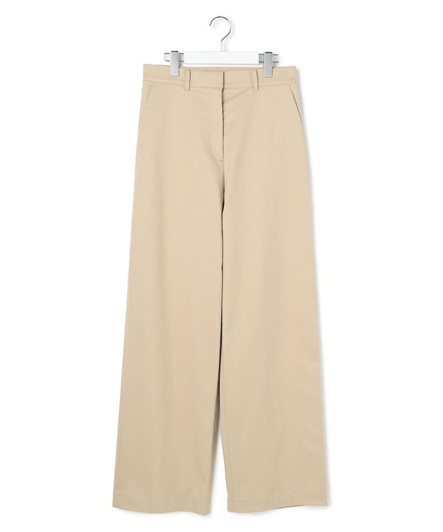 ICB 【先行予約】オーガニックコットンツイル カーブパンツ クレイカーキ