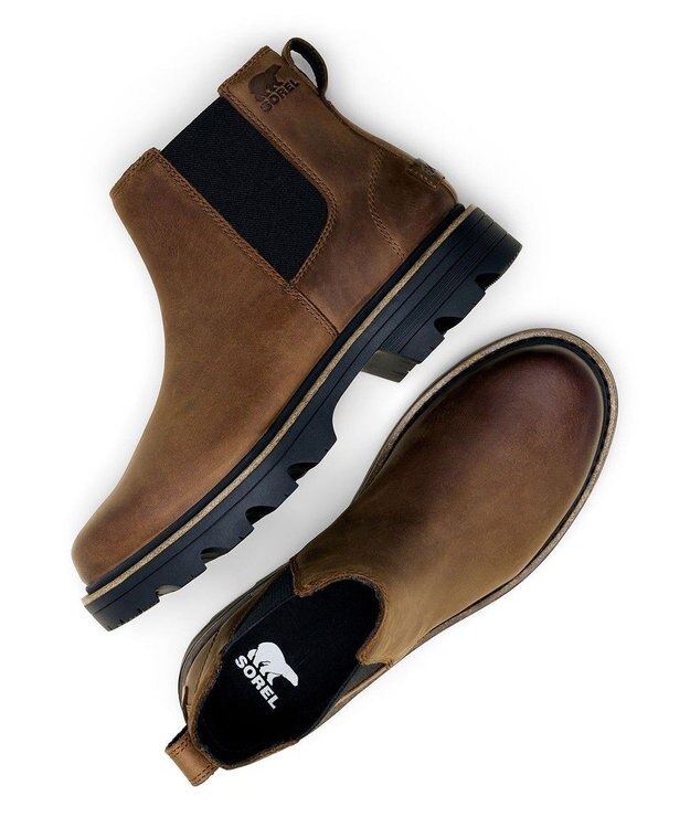 SOREL SOREL/ レヴェルロード チェルシーウォータープルーフ /ソレル Tobacco、 Black