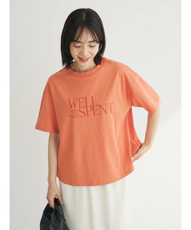 Green Parks 汗染み防止アソートロゴＴシャツ Orange