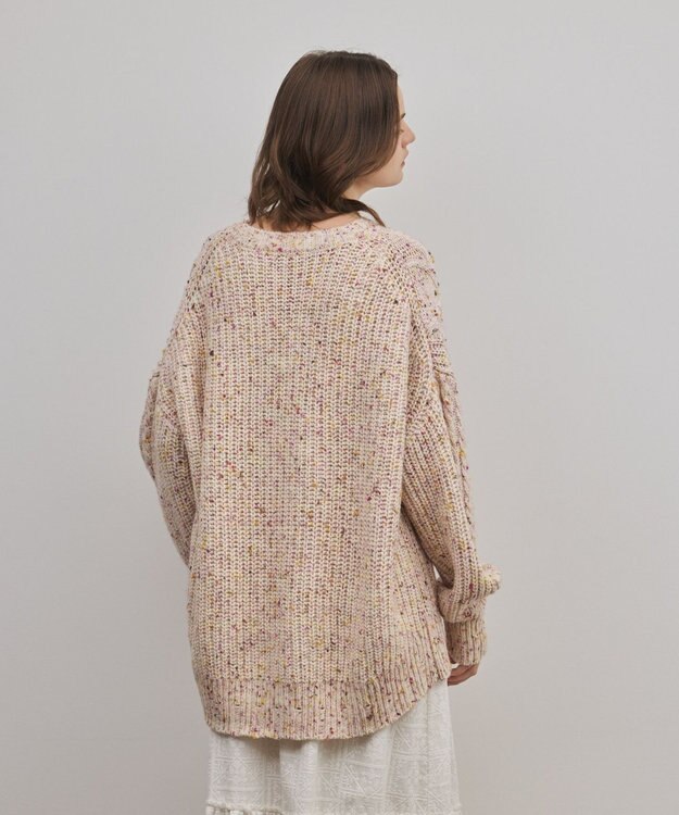 GRACE CONTINENTAL ケーブルニットトップ キナリ