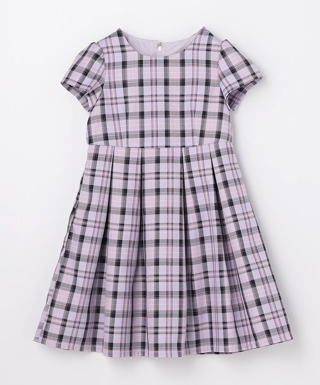 ANY KIDS 【2点セット】セーラージャケット+チェックワンピース ネイビー