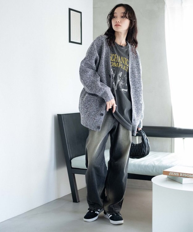 WEGO ミックスカラースポンジカーデ ブラック