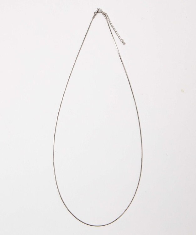 WEGO ステンレスシンプルチェーンネックレス60㎝ 柄1