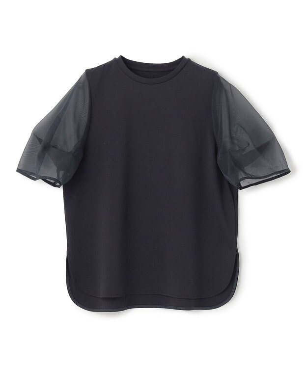 UNFILO BEAUTY FORM-T シアースリーブT ネイビー