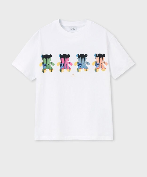Paul Smith Painted Mini Bears 半袖Tシャツ ホワイト