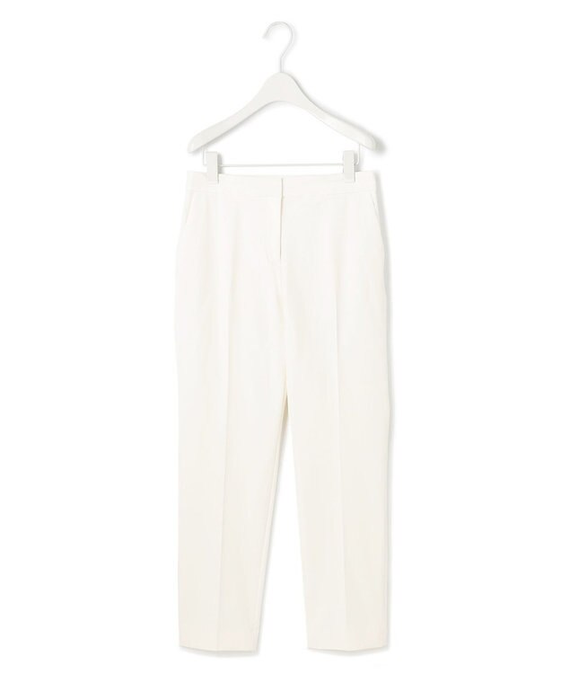 ICB 【洗える】T/Rドライギャバ スティックパンツ アイボリー系