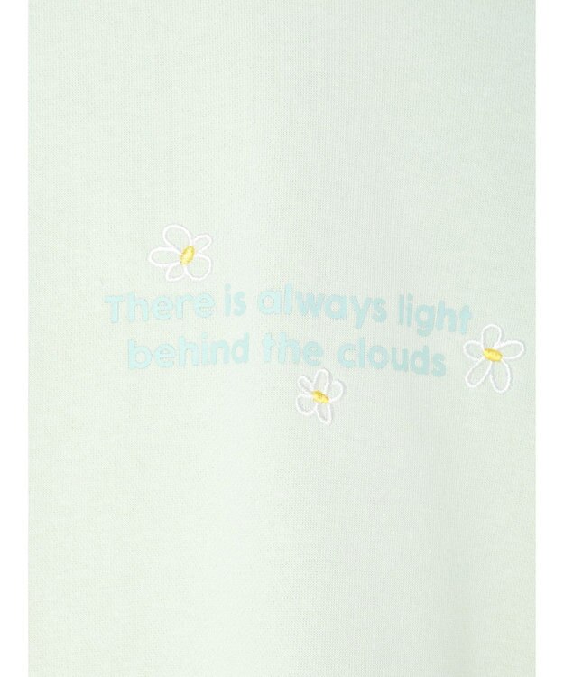 earth music&ecology 袖レースアップウラケプルオーバー Mint