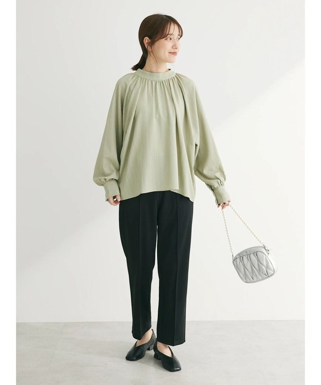 Green Parks ・ＡＮＤ　ＳＥＡＲＣＨ　バックリボンブラウス Green