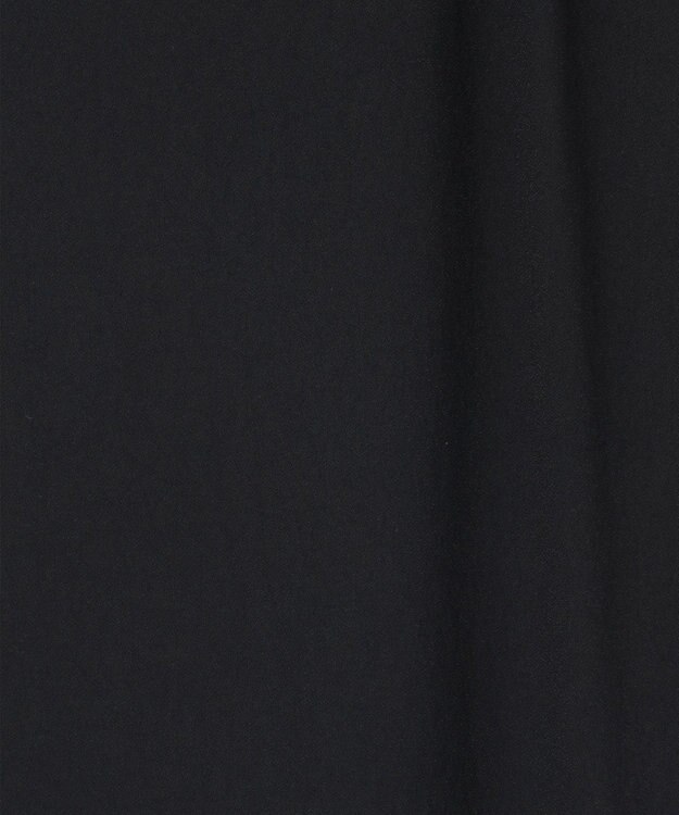 J.PRESS LADIES 【洗える】バックサテンジョーゼット キャミワンピース ブラック系