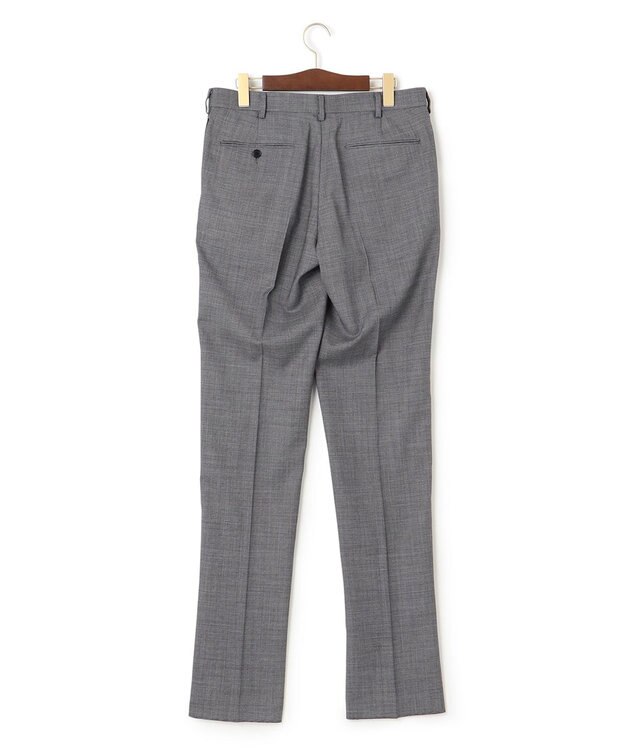 J.PRESS MEN 【WEB・一部店舗限定】ウォッシャブル バーズアイ スラックス ライトグレー系