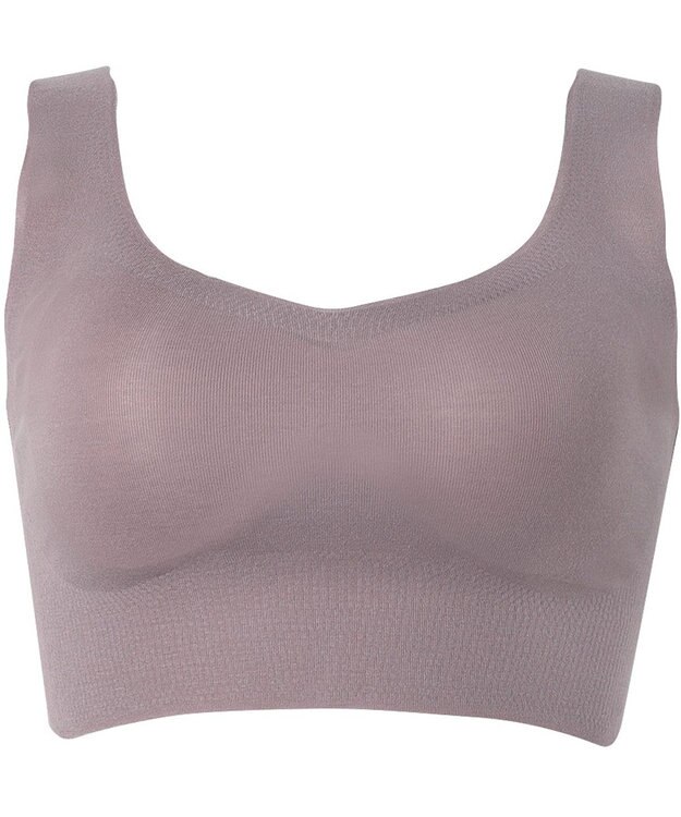 WACOAL ノンワイヤーブラ [GOCOCi/ワコール] ハーフトップ ブラトップ まるでつけていないような着ごこち 綿混 立体的なバストシルエット レディース CGG551 /ワコール ブラウン