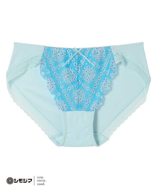 une nana cool MADE WITH シモジマ レースショーツ サックスブルー