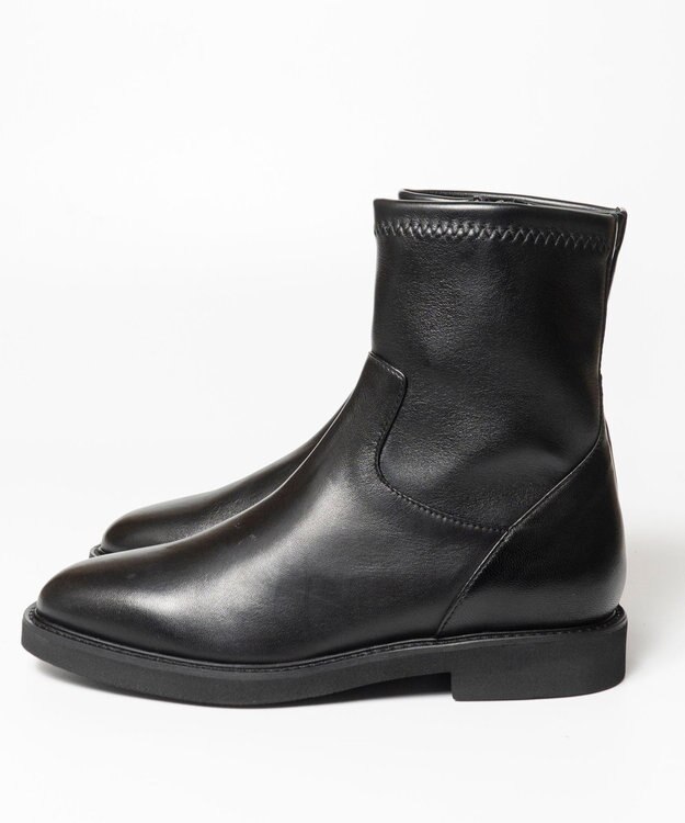 BONTRE 【LucaGrossi/ルカグロッシ】ストレッチショートブーツ/G970T-UA ブラック