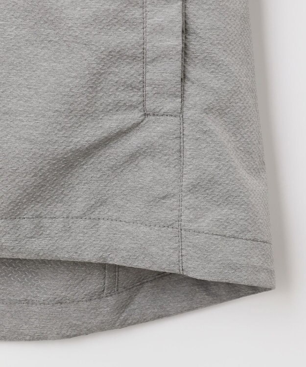 JOSEPH ABBOUD MOUNTAIN 【UNISEX】3Dエンボス パーカー ライトグレー系