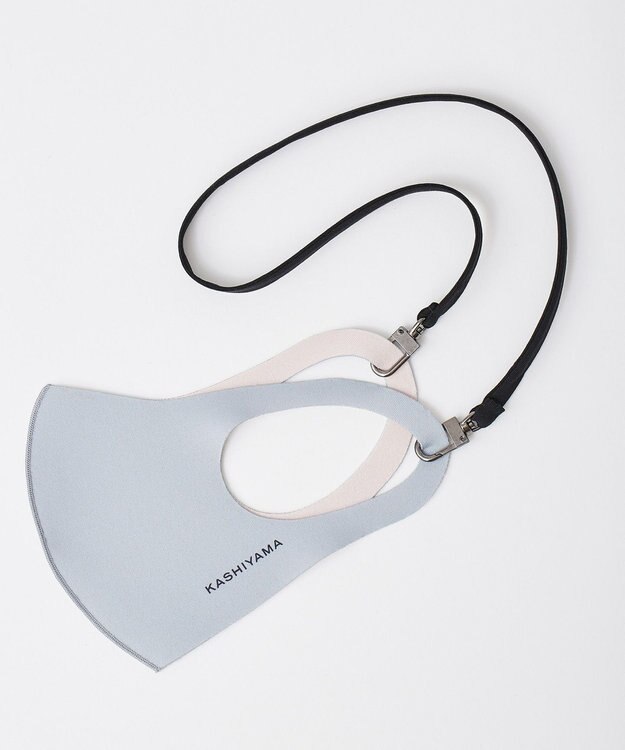 KASHIYAMA マスクストラップB チャコールグレー