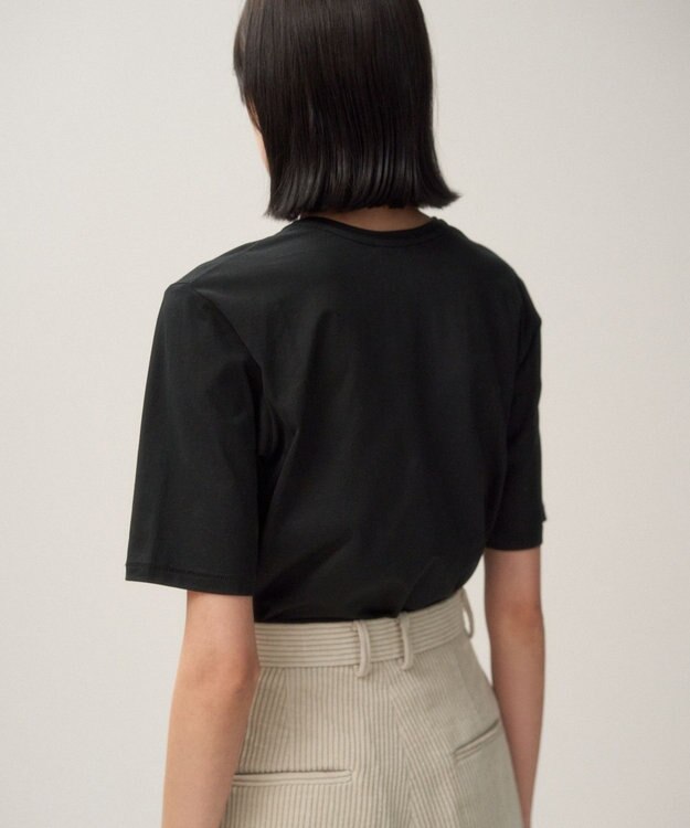 ATON SUVIN 60/2 | パーフェクトフィットTシャツ BLACK