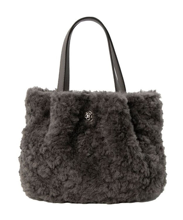 CLATHAS ケモモ 2wayハンドバッグ ココア