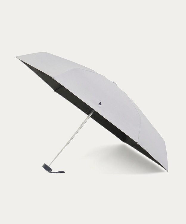 MOONBAT 【WEB限定セット】POLO RALPH LAUREN サコッシュ付き 晴雨兼用 折りたたみ傘 ポロポニー グレー