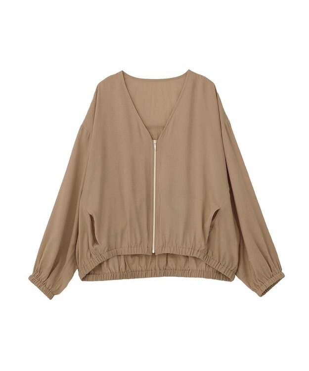 AMERICAN HOLIC Vネックドルマンブルゾン Mocha