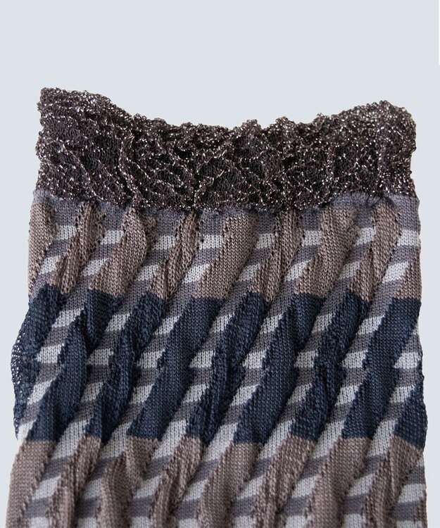 COQ ミケネコテイル リバーシブルファーソックス ブラック