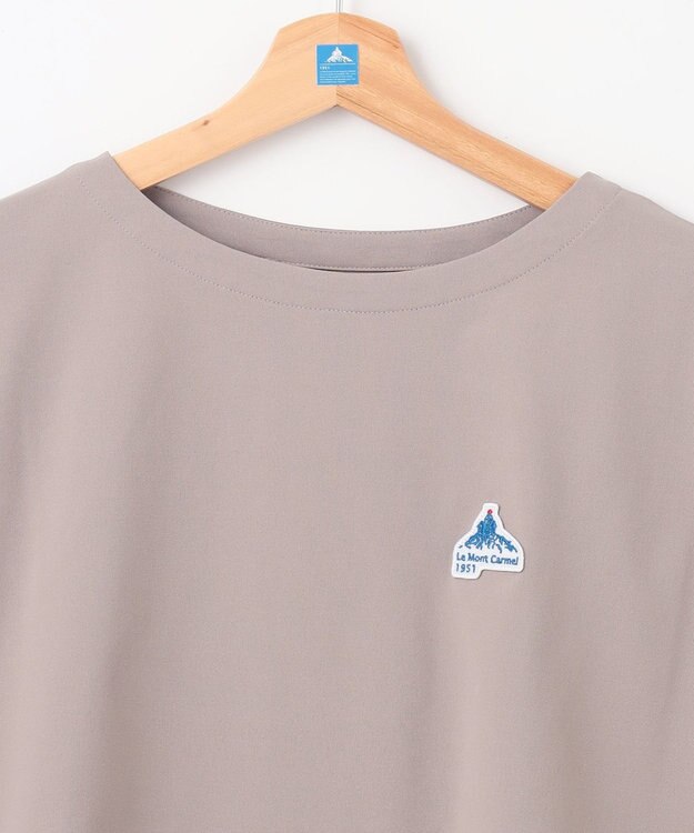 SHARE PARK LADIES 【UVカット・吸水速乾・ストレッチ・軽量 】エンブレムショートTシャツ（S・Mサイズ） グレー系