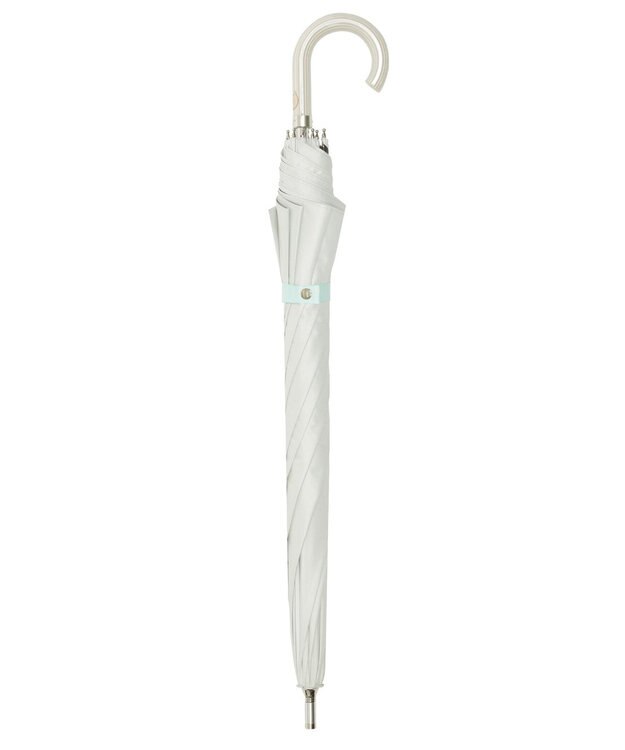 MOONBAT 【一級遮光/軽量】PAUL & JOE 晴雨兼用 日傘 長傘 ワンポイント ヌネット ホワイト