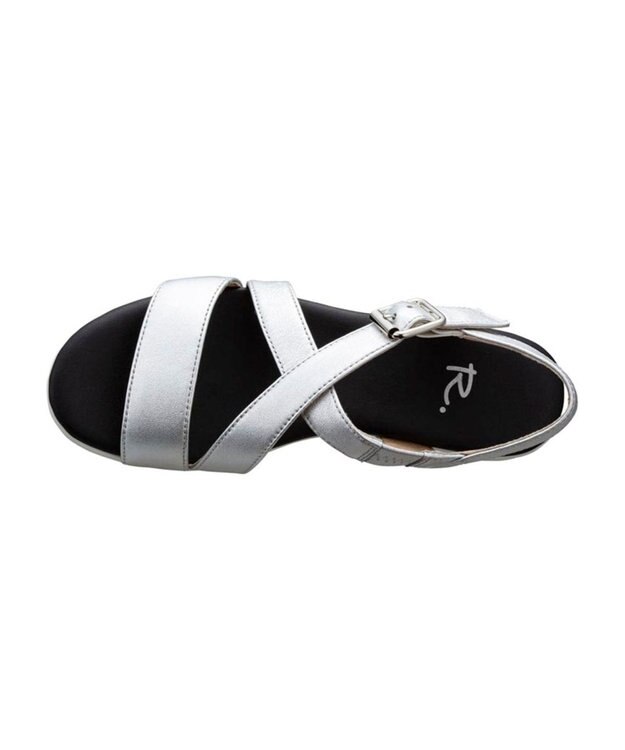 REGAL FOOT COMMUNITY 【アールドット】S13C 厚底ウエッジサンダル サンダル シルバー