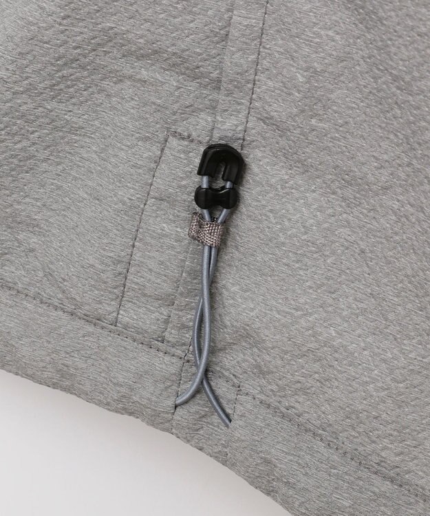 JOSEPH ABBOUD MOUNTAIN 【UNISEX】3Dエンボス パーカー ライトグレー系