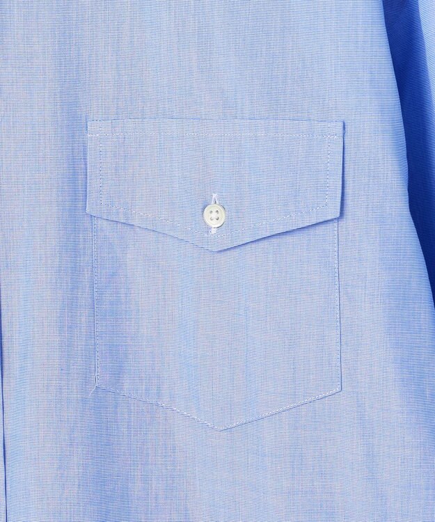 J.PRESS MEN 【J.PRESS ORIGINALS】American Pin Head Shirt / B.D. / Baggy-Fit サックスブルー系