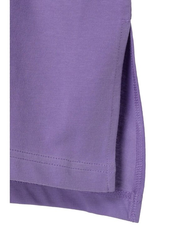 Green Parks 冷っとすずやか　バックカシュクールチュニック Deep Purple