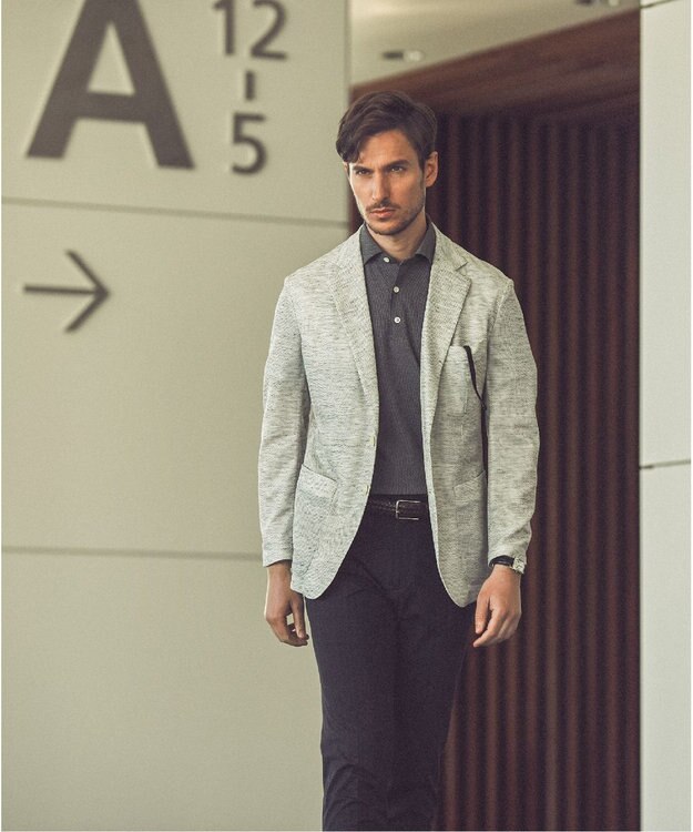 GOTAIRIKU 【ウォッシャブル】ノルマンディーリネン カーディガンジャケット（23年モデル） ライトグレー系8