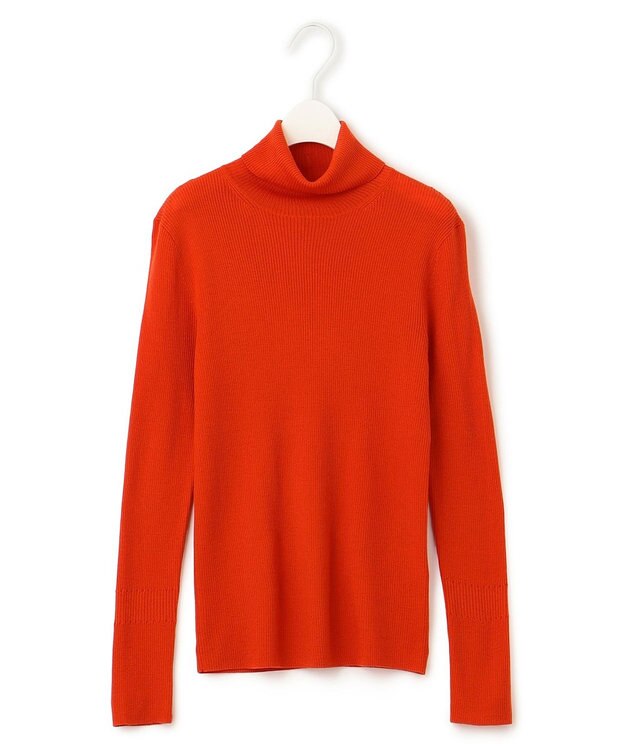 ICB 【新色追加・WEB限定カラーあり】エクストラファインメリノ タートルネックプルオーバー シナバー系