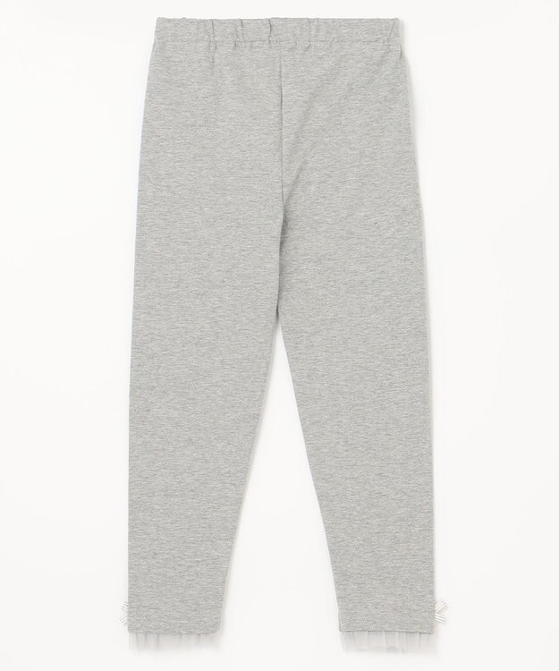 ANY KIDS フルレングス レギンス 杢グレー