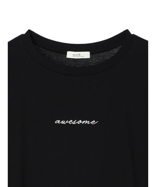 earth music&ecology ａｗｅｓｏｍｅ　ルーズＴ Black