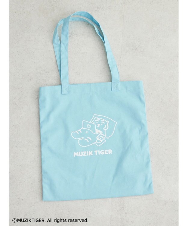 Green Parks ムジークタイガー／カラフルトートＢＡＧ Light Blue