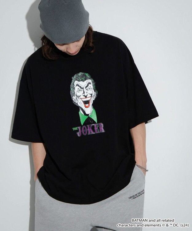 WEGO 【ユニセックス着用ITEM】別注BATMAN＆THE　JOKER　T（S） 柄2